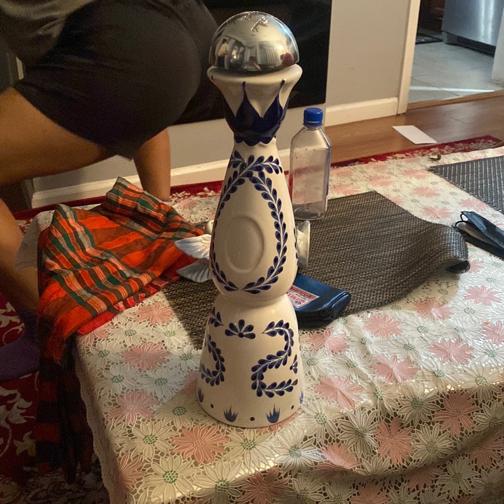 tequila clase azul empty bottle
